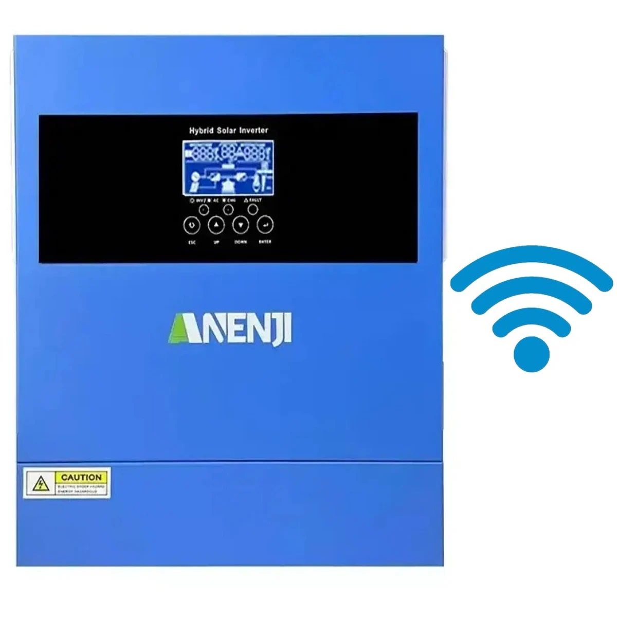 4.2 кВт Комплект резервного живлення Інвертор Anenji WiFi + 24V 100Ah акумулятор Lithtech