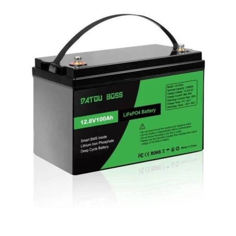 3 кВт Комплект резервного живлення Інвертор Datouboss + 2 акумулятора 12V/100Ah для будинку, квартири