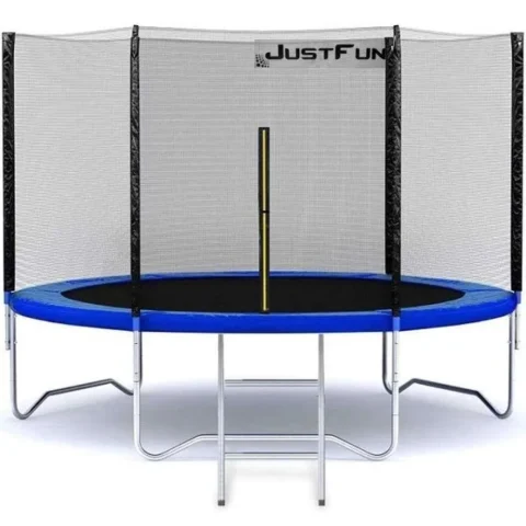 Батут Just Fun 252 см зовнішня сітка + драбинка