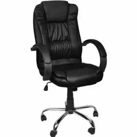 Офісне крісло Malatec 8983 еко-шкіра Чорне
