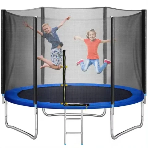 Батут FunFit 252 см (до 120 кг) сітка
