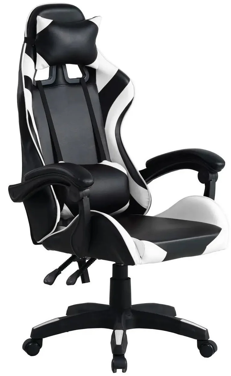 Геймерське комп’ютерне крісло Gamer Pro Jaguar біле