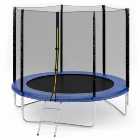 Батут Jumper 252 см + зовнішня сітка+ сходи, 8 футів Посилений