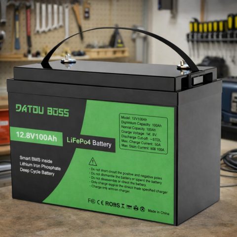 LiFePO4 12V 100Ah Акумулятор Datouboss, BMS, 1280Wh Уцінка!