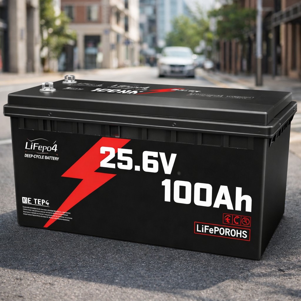 LiFePO4 24V/100Ah Акумулятор Idzlldi BMS, для для резервного живлення будинку, квартири